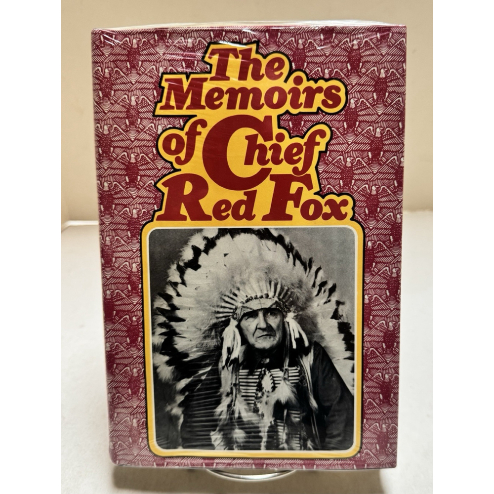 The Memoirs of Chief Red Fox (Hardcover, McGraw-Hill) New / Sealed 1971